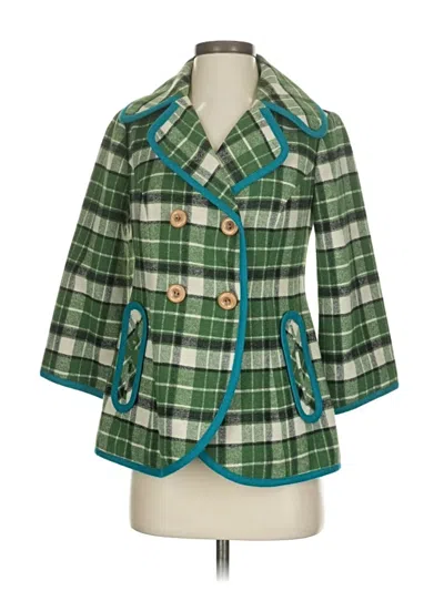 Pre-owned Tabitha Blazer Jacket In Green