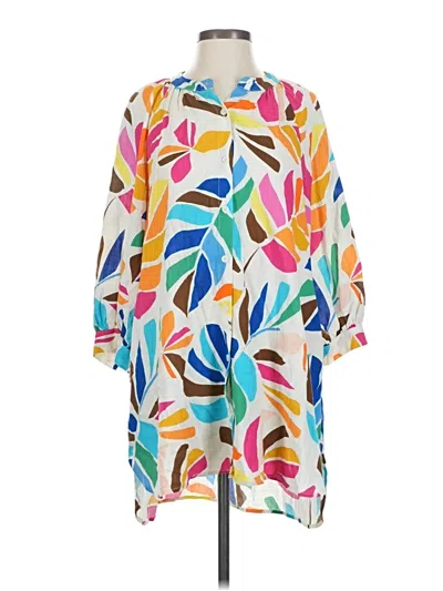 Pre-owned Tabitha Brown For Target 3/4 Sleeve Blouse In Yellow