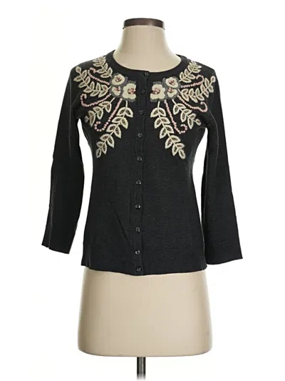 Pre-owned Tabitha Cardigan Sweater In Black