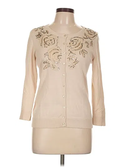 Pre-owned Tabitha Cardigan Sweater In Brown