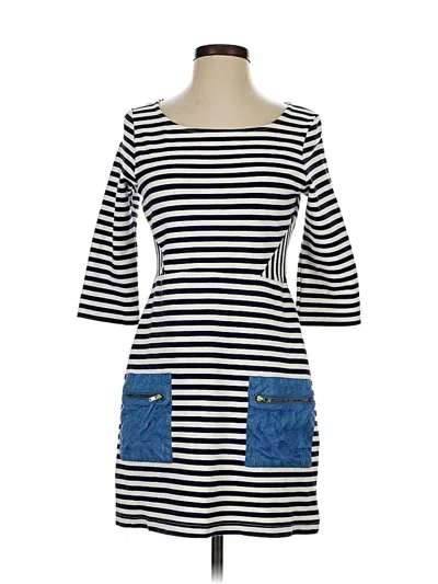 Pre-owned Tabitha Casual Dress In Blue