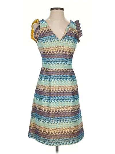 Pre-owned Tabitha Casual Dress In Blue