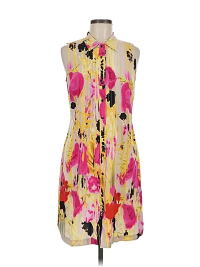 Pre-owned Tabitha Casual Dress In Yellow