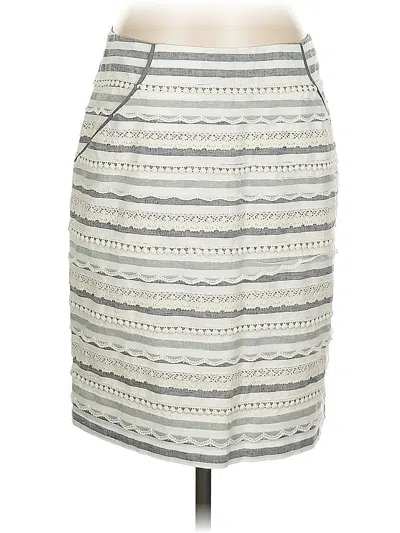 Pre-owned Tabitha Casual Skirt In Gray