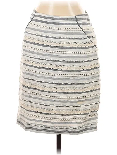 Pre-owned Tabitha Casual Skirt In Gray