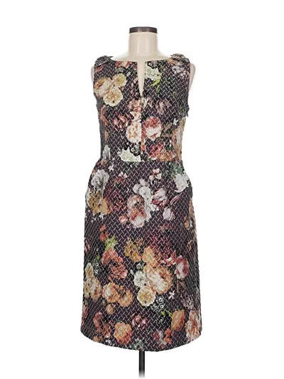Pre-owned Tabitha Cocktail Dress In Brown