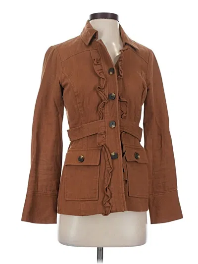 Pre-owned Tabitha Jacket In Brown