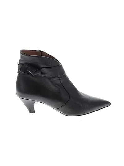 Pre-owned Tabitha Simmons Ankle Boots In Black
