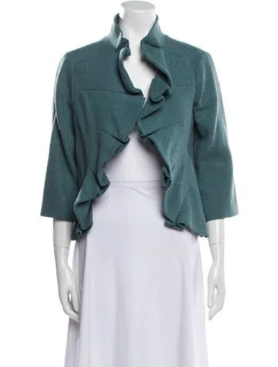 Pre-owned Tabitha Simmons Bolero In Blue