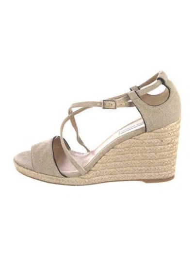 Pre-owned Tabitha Simmons Espadrilles In Neutral