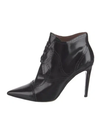 Pre-owned Tabitha Simmons Leather Boots In Black