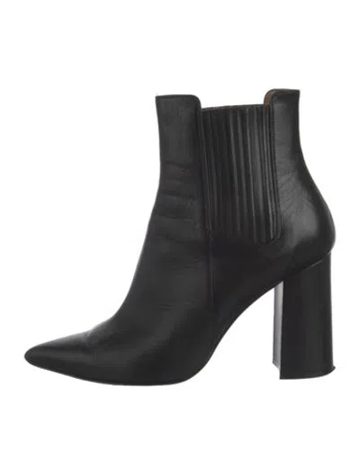 Pre-owned Tabitha Simmons Leather Chelsea Boots In Black