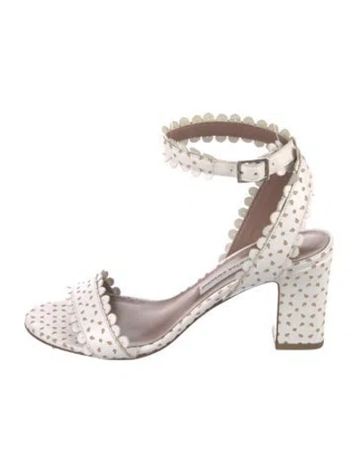 Pre-owned Tabitha Simmons Leather D'orsay Pumps In White