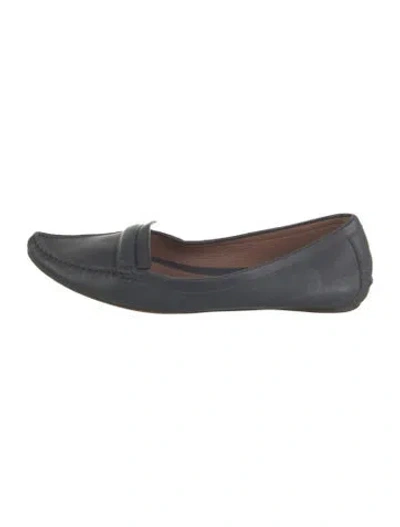 Pre-owned Tabitha Simmons Leather Loafers In Blue