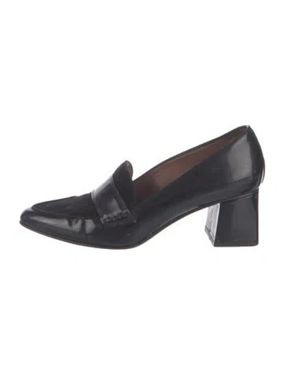 Pre-owned Tabitha Simmons Leather Pumps In Black/blue