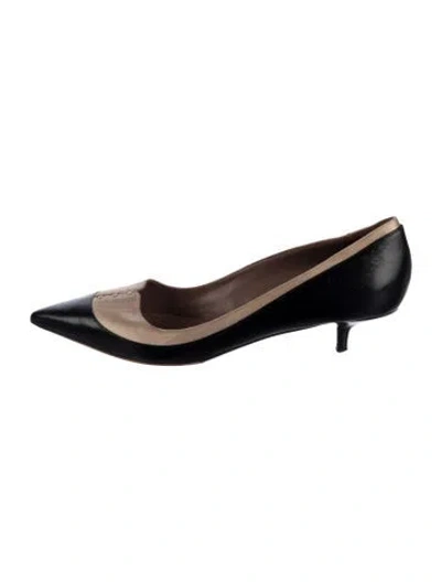 Pre-owned Tabitha Simmons Leather Pumps In Black/neutrals
