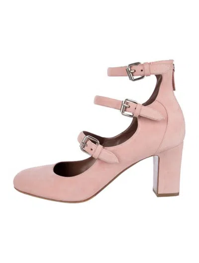 Pre-owned Tabitha Simmons Leather Pumps W/ Tags In Pink