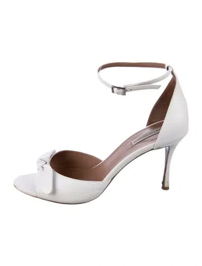 Pre-owned Tabitha Simmons Leather Sandals In Orange