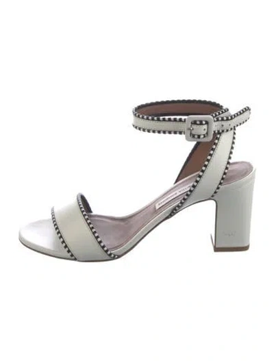 Pre-owned Tabitha Simmons Leather Sandals In White