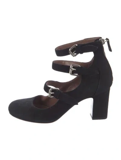 Pre-owned Tabitha Simmons Suede Pumps In Blue
