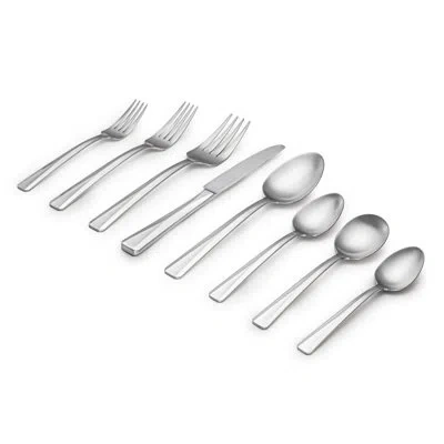 Table 12 Tda Series  50 Piece Flatware Set, Stainless Steel Kitchen Utensils Set ,dishwasher Safe