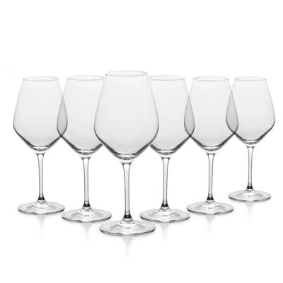 Table 12 Tda Series  Red Wine Glasses, Lead-free Crystal, Break Resistant In Clear