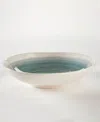 Tableau Napoli Soup/pasta Bowl, Set Of 4 In Misty Blue
