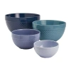 Tabletops Unlimited 4-pc. Mixing Bowl In Blue