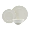 Tabletops Unlimited Bloom 12-pc. Porcelain Dinnerware Set In White