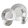 Tabletops Unlimited Jacqueline 16-pc. Porcelain Dinnerware Set In Multi