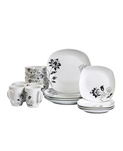 Tabletops Unlimited Rebecca 16-pc. Ash White Set, Service For 4