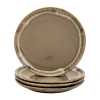 Tabletops Unlimited Tuscan Stoneware Salad Plate In Gray