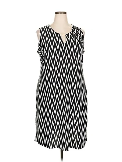 Pre-owned Tacera Casual Dress In Black