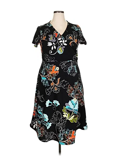 Pre-owned Tacera Casual Dress In Black