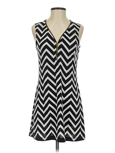 Pre-owned Tacera Casual Dress In Black