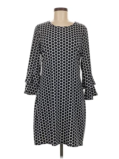 Pre-owned Tacera Casual Dress In Black