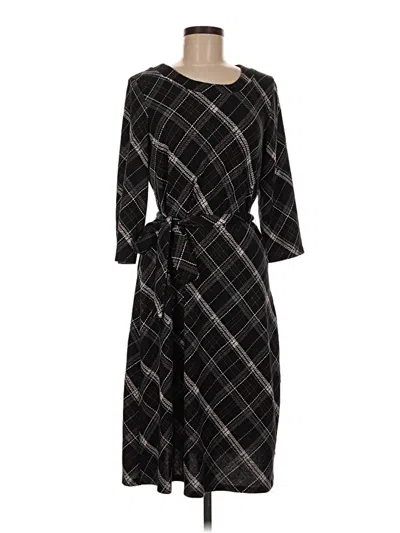 Pre-owned Tacera Casual Dress In Black