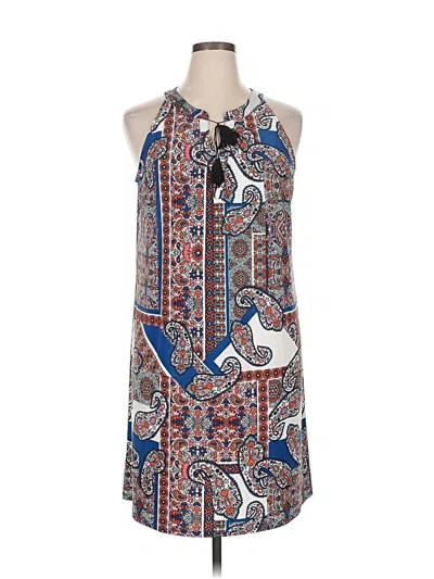 Pre-owned Tacera Casual Dress In Blue