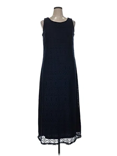 Pre-owned Tacera Casual Dress In Blue