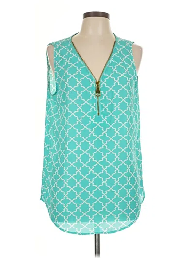 Pre-owned Tacera Casual Dress In Blue