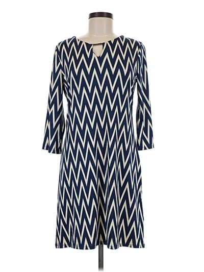 Pre-owned Tacera Casual Dress In Blue