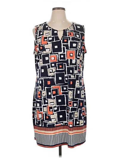 Pre-owned Tacera Casual Dress In Blue