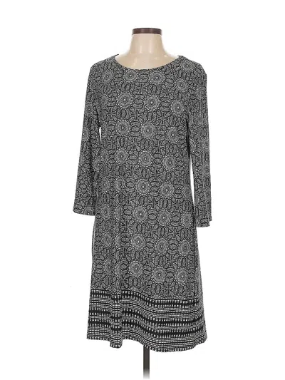 Pre-owned Tacera Casual Dress In Gray