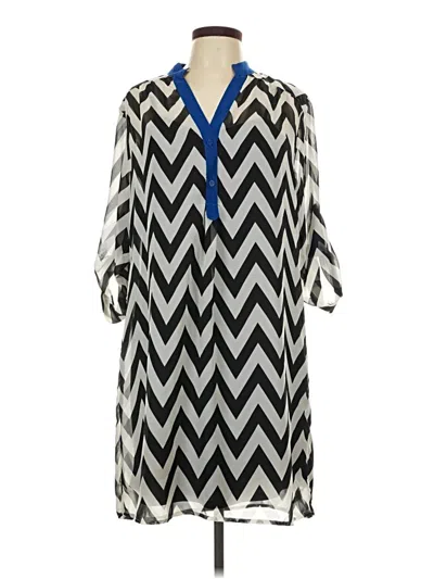 Pre-owned Tacera Casual Dress In Gray