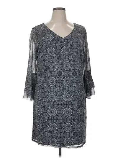 Pre-owned Tacera Casual Dress In Gray