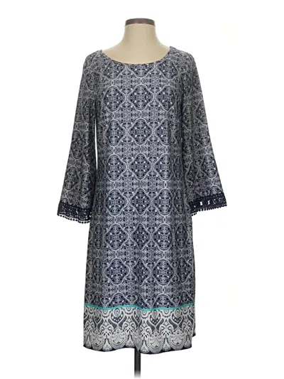 Pre-owned Tacera Casual Dress In Gray