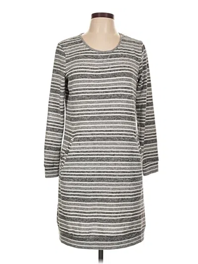 Pre-owned Tacera Casual Dress In Gray