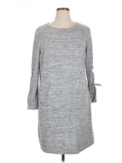Pre-owned Tacera Casual Dress In Gray