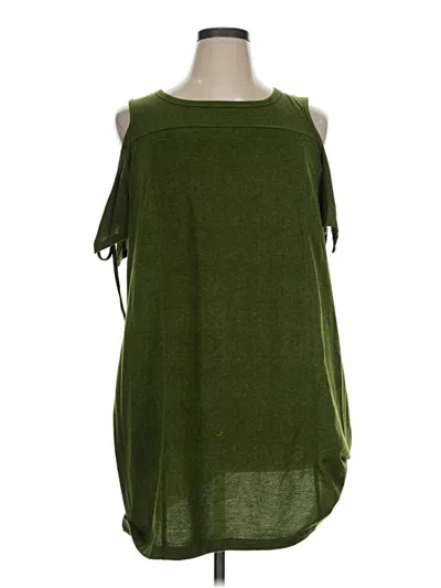 Pre-owned Tacera Casual Dress In Green