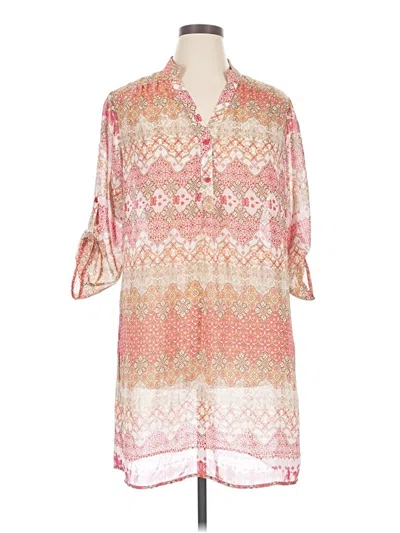 Pre-owned Tacera Casual Dress In Pink